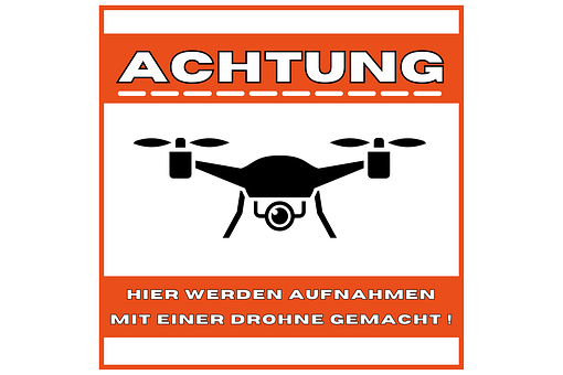 Informační Značka, Podepsat, Drone
