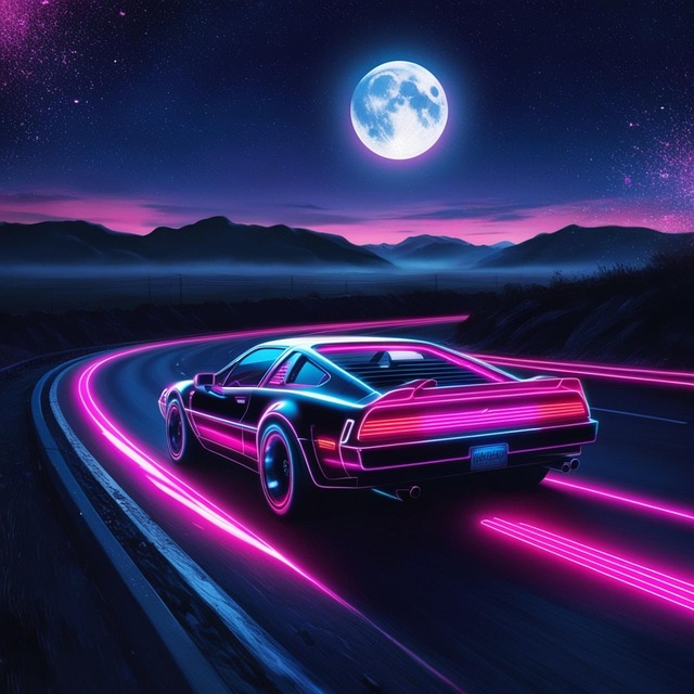 Synthwave, Cyberpunk, O Plano De Fundo