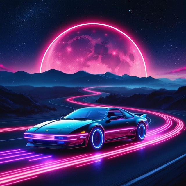 Synthwave, Cyberpunk, O Plano De Fundo