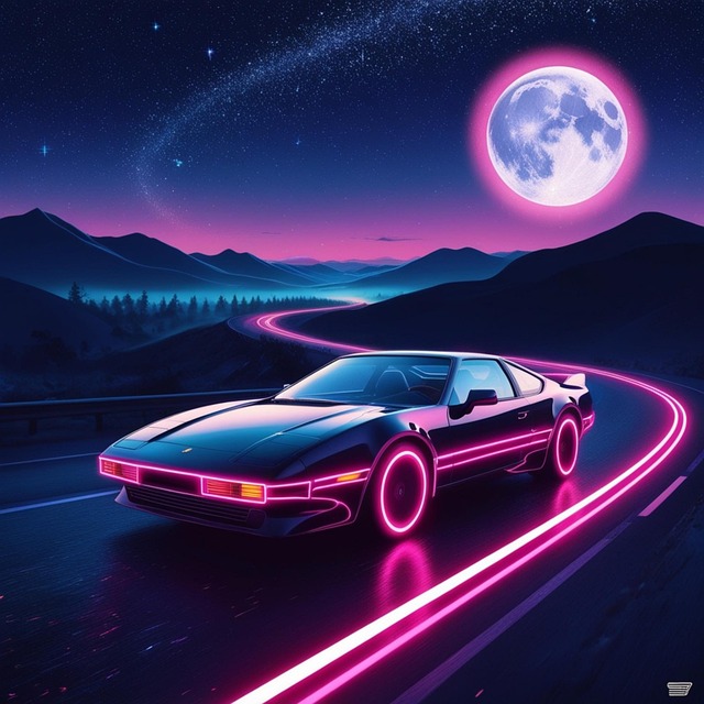 Synthwave, Cyberpunk, O Plano De Fundo