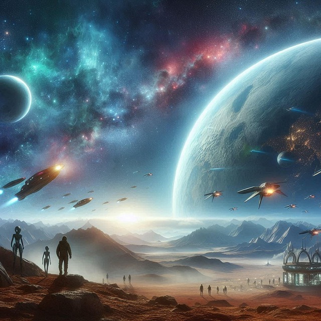 Ai Generert, Galaksen, Univers, Stjerner