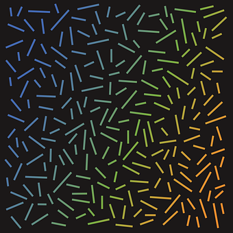 Konfetti, Regenbogen, Streuen, Linien