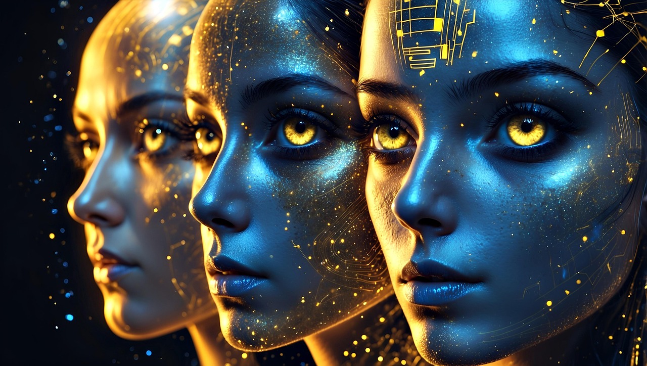 Download free HD stock image of Ai Generated Woman Free ai generated woman technology illustration