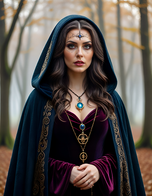 Download free HD stock image of Ai Generated Woman Free ai generated woman sorceress illustration