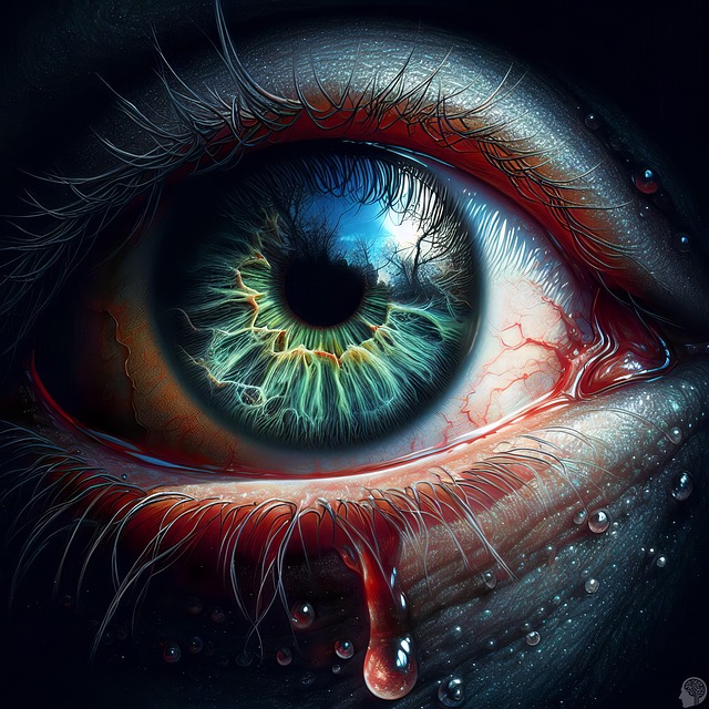 Download free HD stock image of Ai Generated Eye Free ai generated eye tears illustration