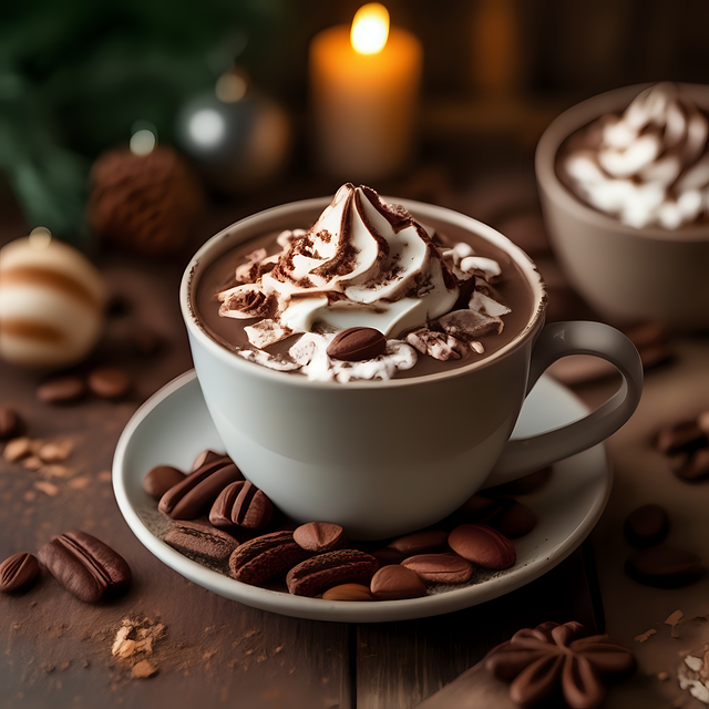 Ai Gerado, Café, Cafeína, Cafeteria