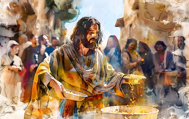 Free ai generated jesus christ illustration