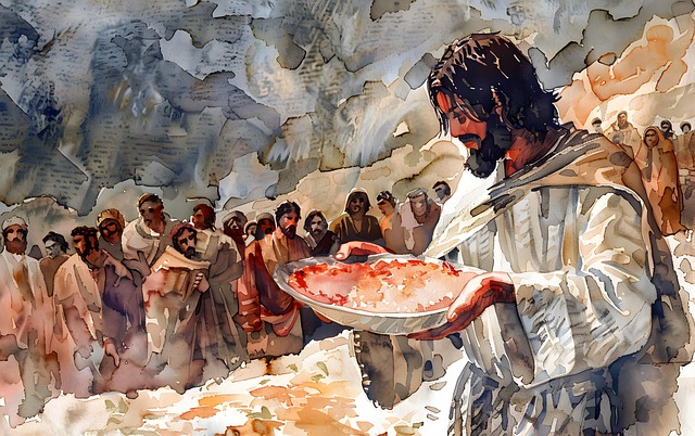 Free ai generated jesus christ illustration
