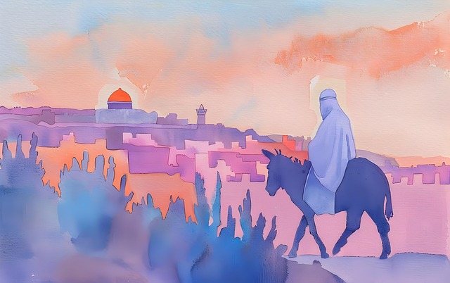 Download free HD stock image of Ai Generated Journey Free ai generated journey donkey illustration