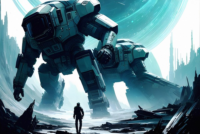 Free ai generated space astronaut illustration