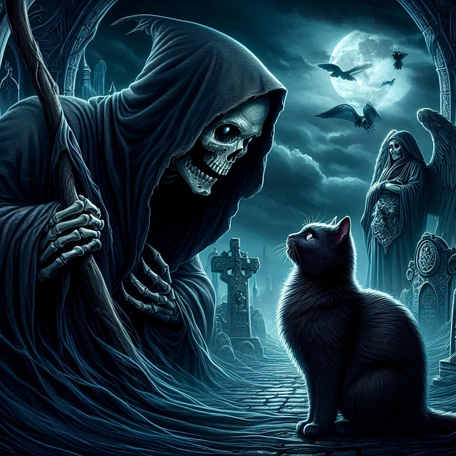 Free ai generated nature reaper illustration
