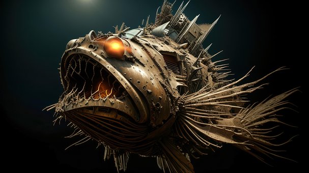 Free Ai Generated Deep Sea illustration and picture