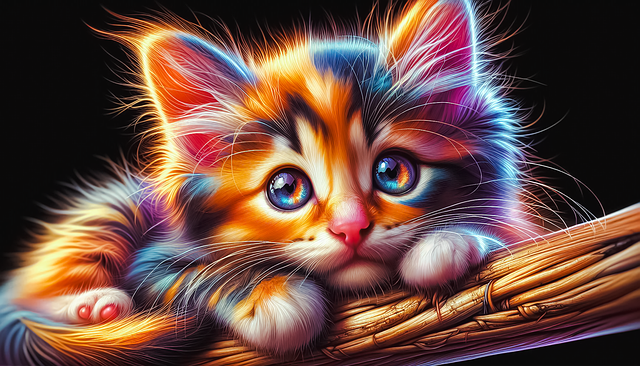 Free ai generated animal cat illustration