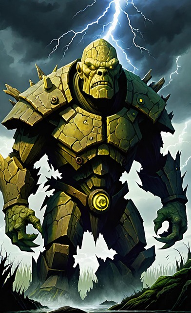 Free golem giant gigantic illustration