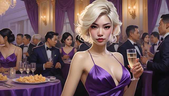 Free spokesperson portrait model illustration