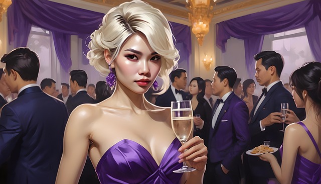 Free spokesperson portrait model illustration