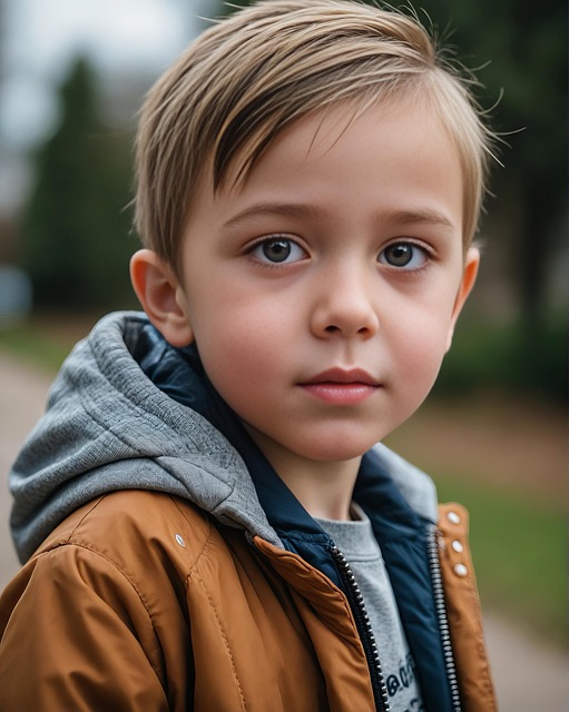 Free ai generated boy young illustration