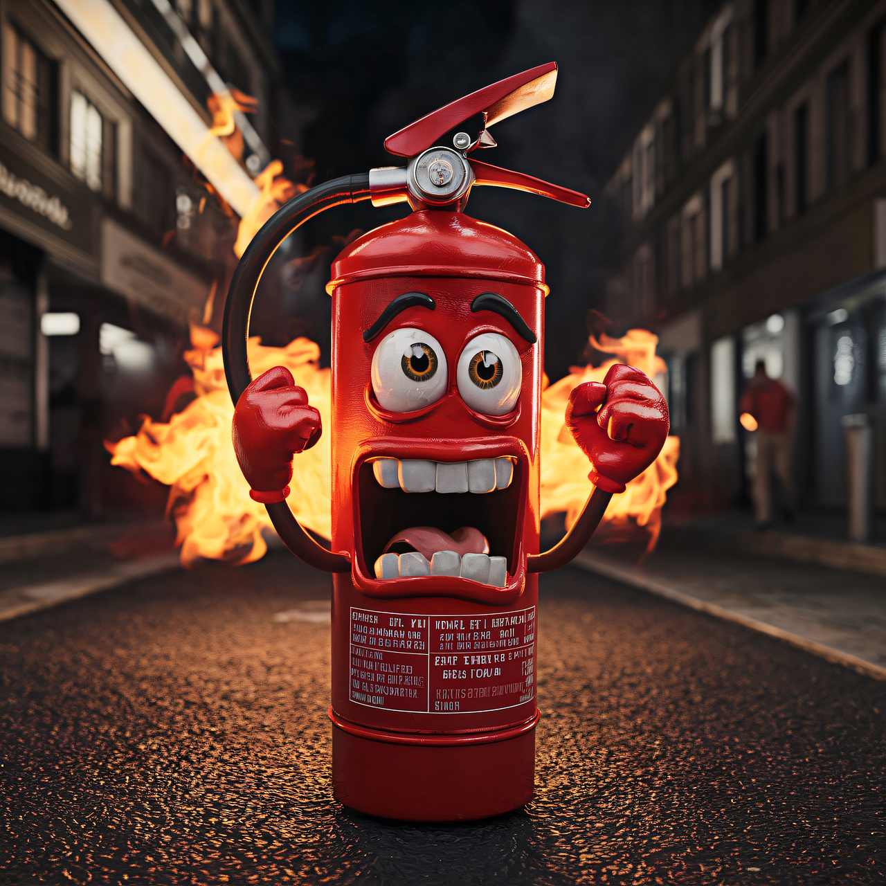 Download Ai Generated, Fire Extinguisher, Emergency. Royalty-Free Stock ...