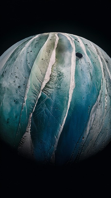 Free ai generated planet satellite illustration