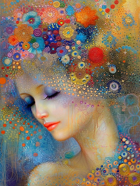 Free ai generated ethereal serene illustration