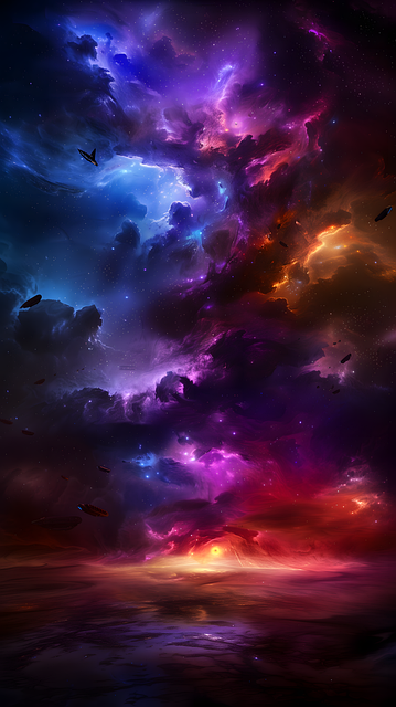 Nebel, Universum, Raum, Galaxis, Stern