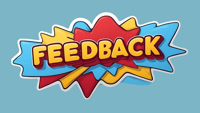 Free team feedback office illustration
