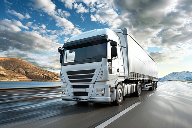 Free truck vehicle transportation illustration