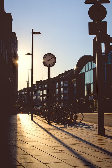 Lübeck, By, Vei, Varm, Sommer
