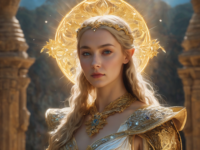 Free galadriel mythology antique illustration