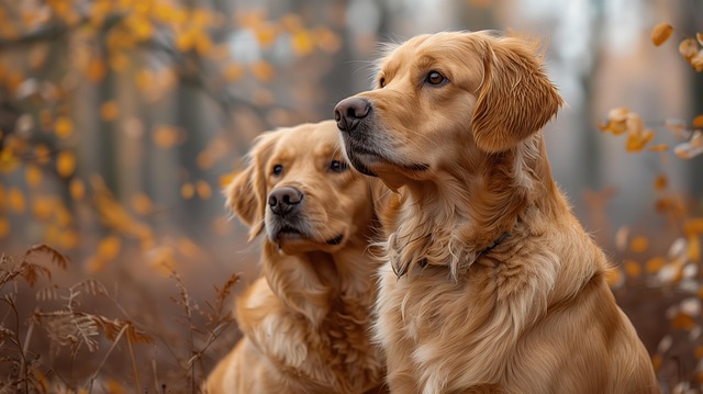 Free ai generated dogs nature illustration