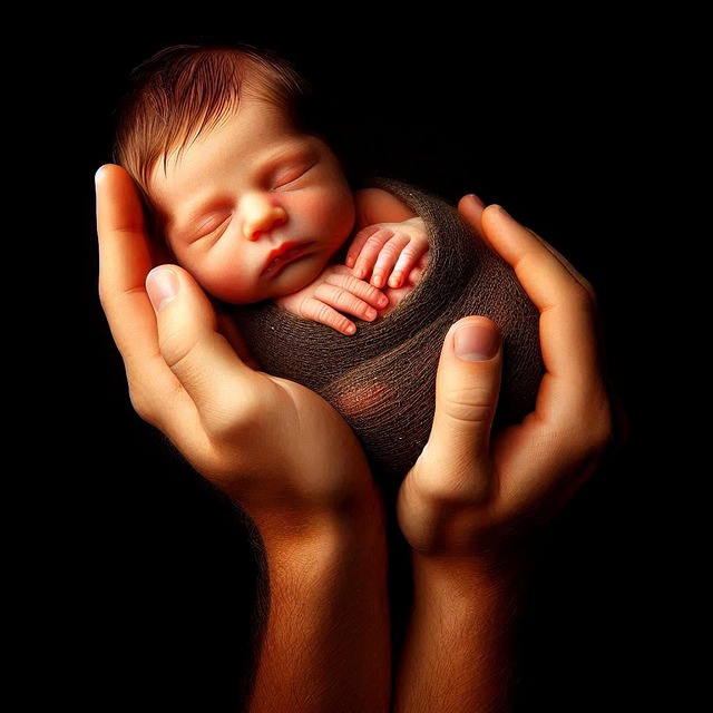 Free father baby child illustration