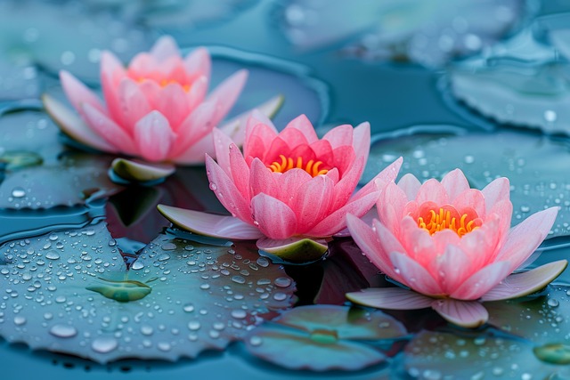 Free lotus flower plant illustration