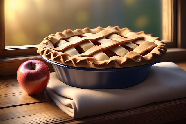 Free pie dessert food illustration