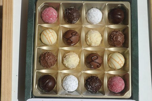 Bomboane, Ciocolată, Desert, Cacao