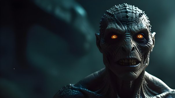Free Reptilians Mystic illustration and picture