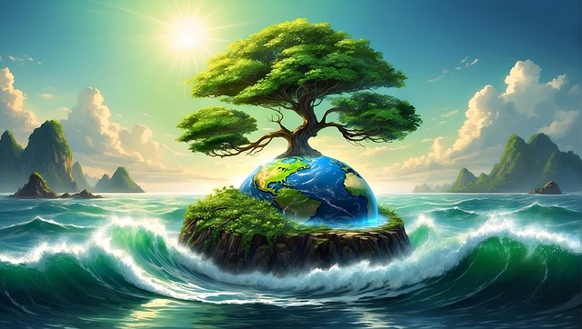 Erde, Baum, Meer, Naturbewusstsein