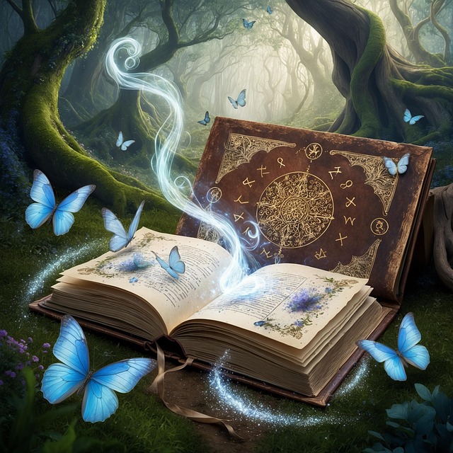 Free book study butterflies illustration