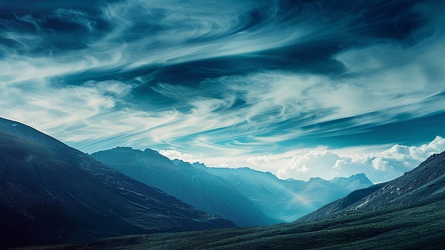 Ai Generiert, Berglandschaft