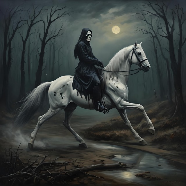 Free ai generated nature horse illustration