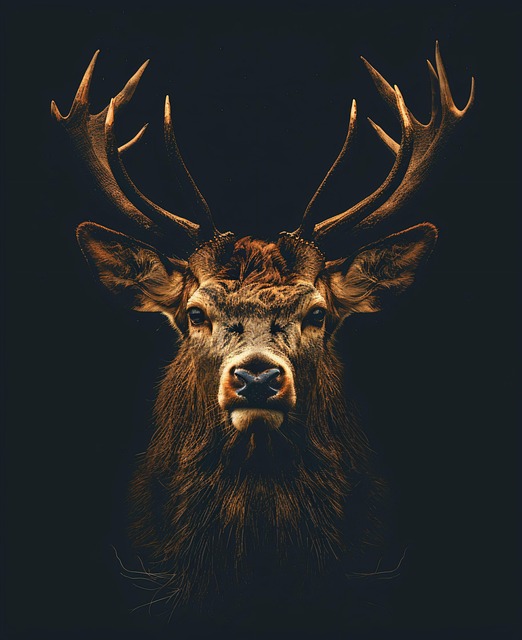 Free animal deer mammal illustration