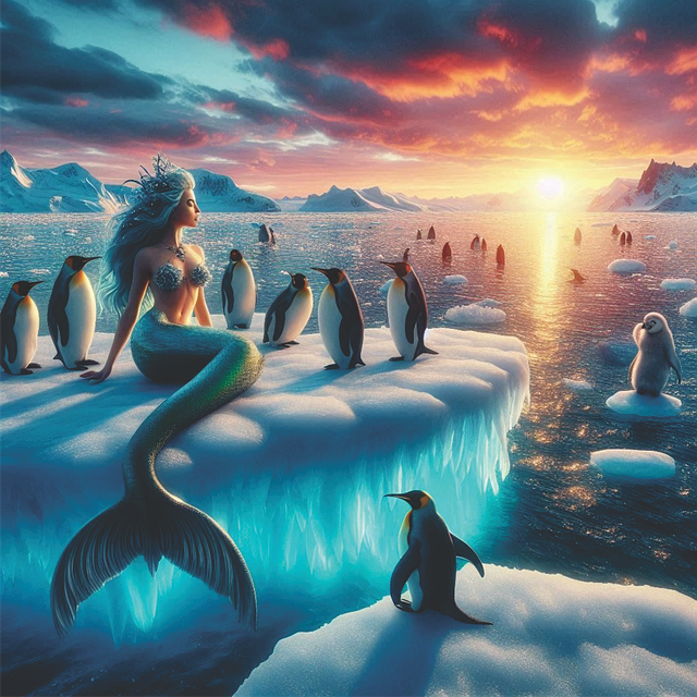 Sirena, Mito, Nadar, Criatura, Hermosa