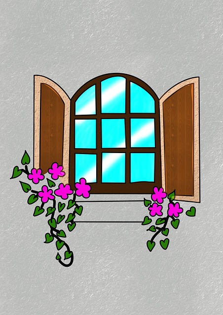 窗户 花朵 画画 - Pixabay上的免费照片