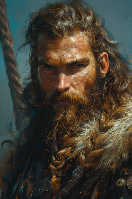 Free norse mythology warrior norse warrior illustration
