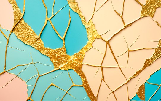 Kintsugi, Oro, Reparar, Imperfección