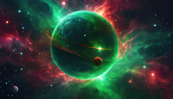 Free Ai Generated Planet illustration and picture