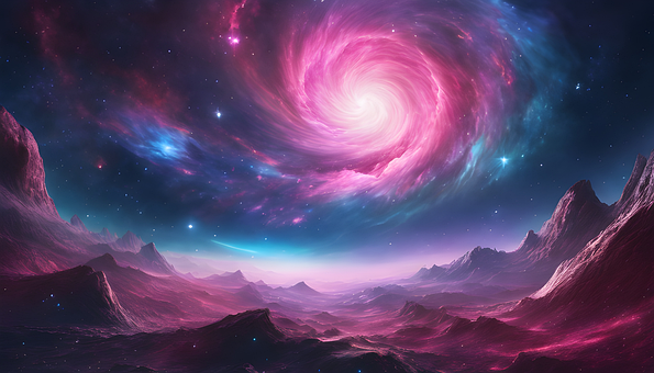 Free Ai Generated Galaxy illustration and picture