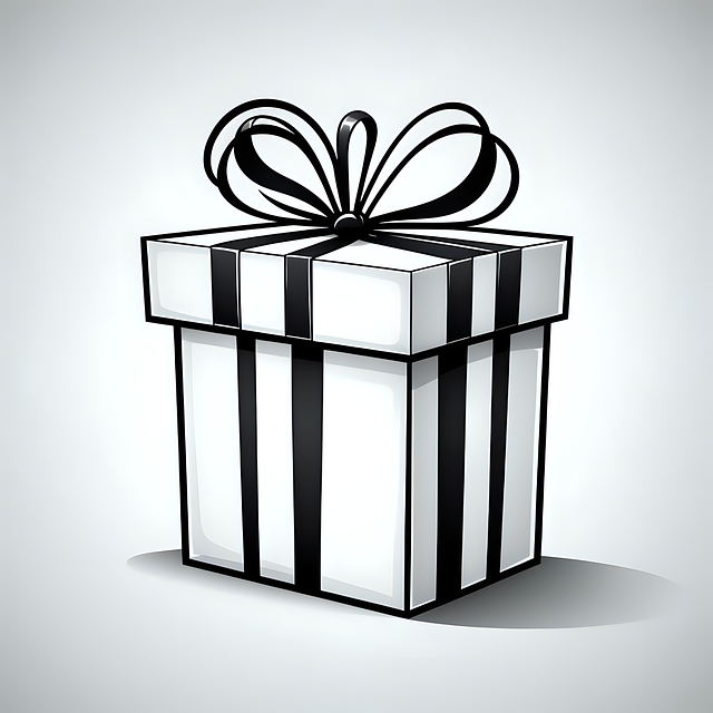 Free ai generated gift christmas illustration