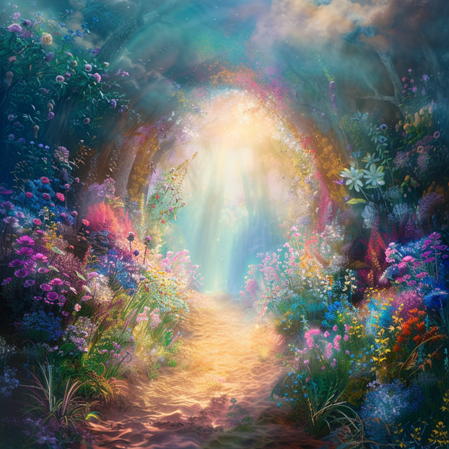 Free ai generated passage portal illustration