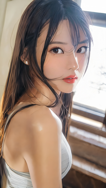 Free ai generated woman beauty illustration