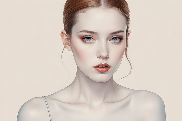 Free ai generated woman beauty illustration